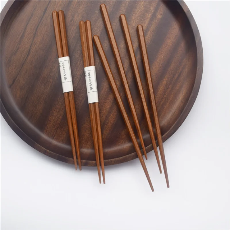 Bamboo Cutlery Travel - Household Solid Wood Chopsticks Japanese Creative
