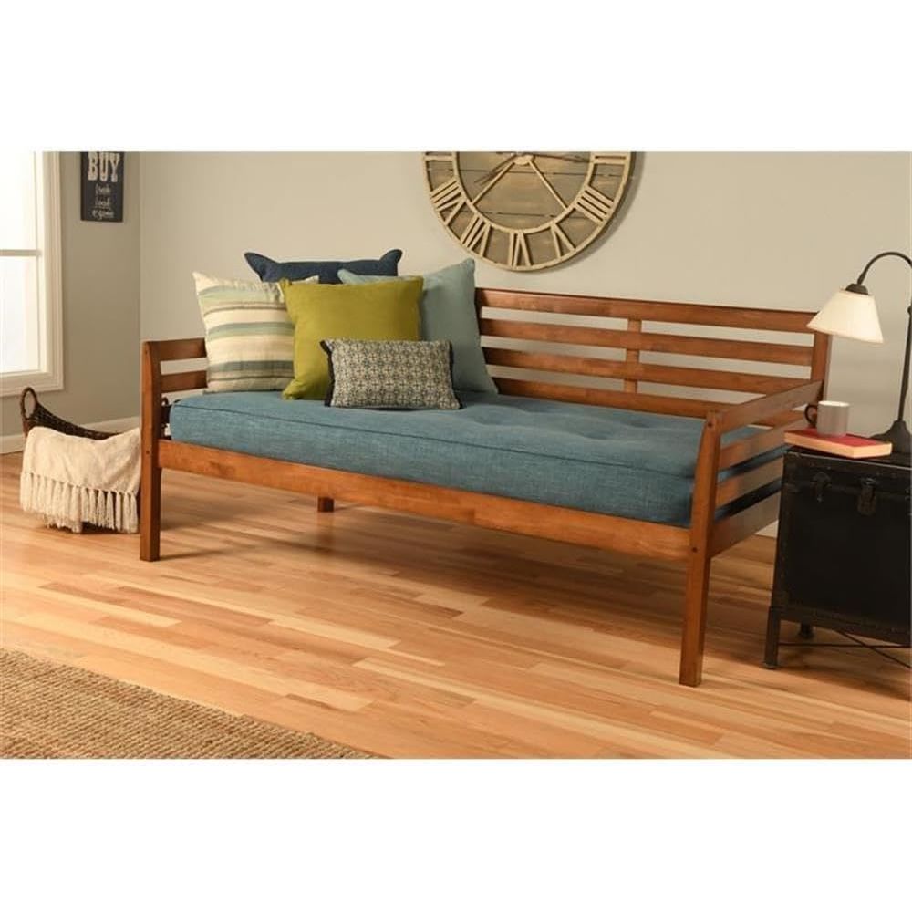 Twin Daybed in Medium Brown, S - Sustainable Living Home ulasan dan harga