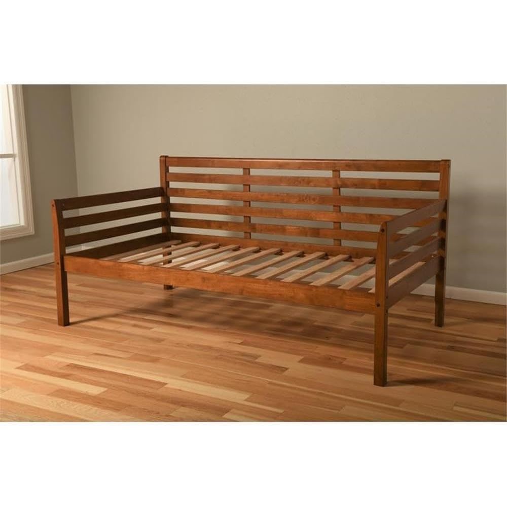 Twin Daybed in Medium Brown, S - Sustainable Living Home ulasan dan harga