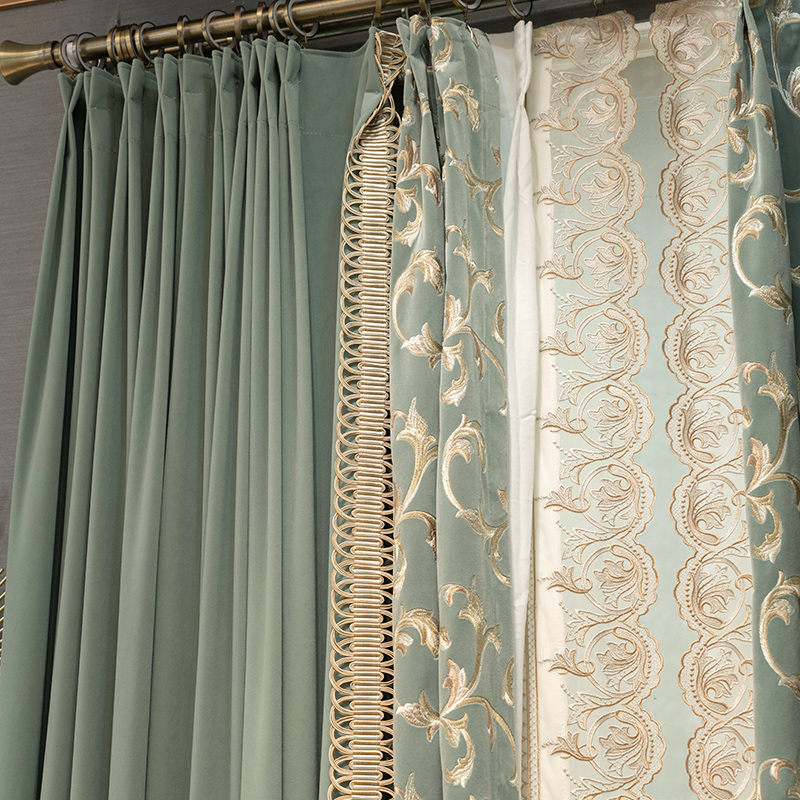 Sustainable Teal Velvet Embroi - Sustainable Living Home ulasan dan harga