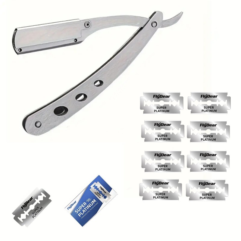 Hair Removal Knife Men Shaves  - Safety Razor Handle ulasan dan harga