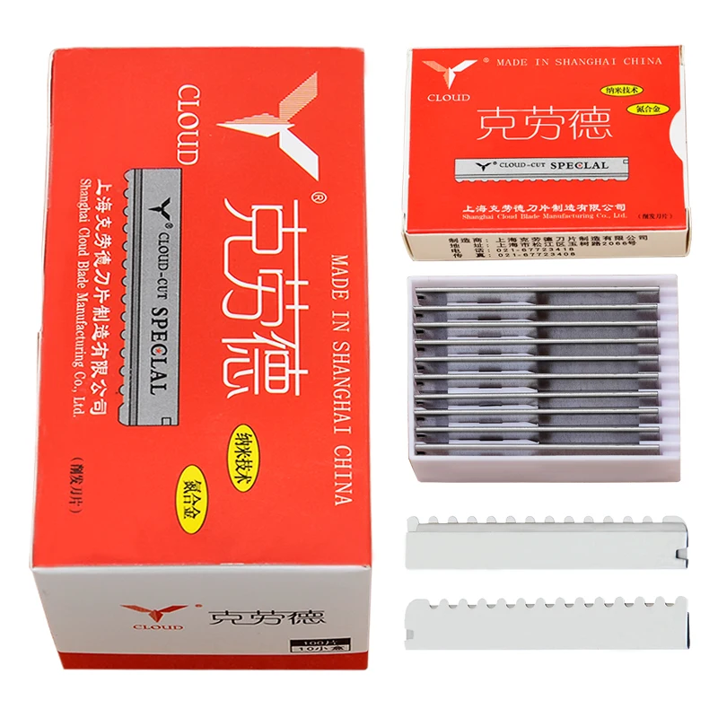 Meisha 50/100pcs Safety Hair T - Safety Razor Handle ulasan dan harga