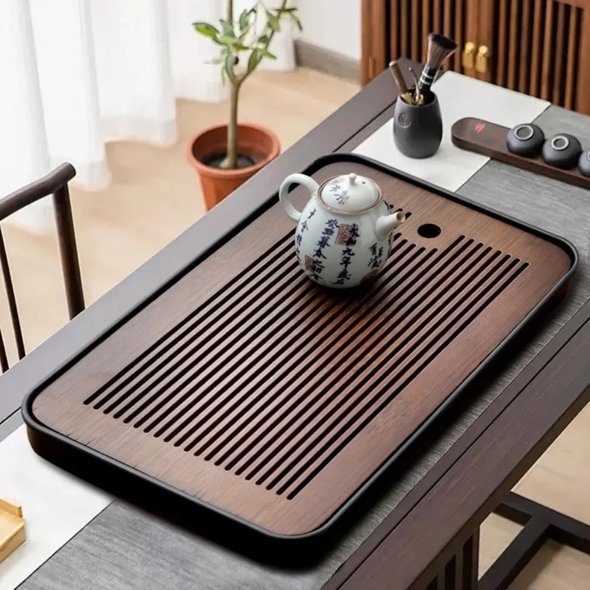 Portable Detachable Bamboo Tea - Bamboo Cutlery Travel ulasan dan harga