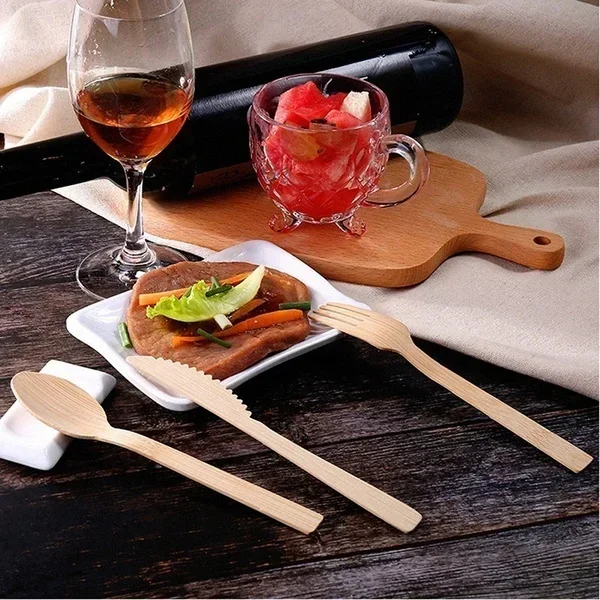 Reusable Bamboo Travel Cutlery - Bamboo Cutlery Travel ulasan dan harga